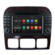 Android 5.1 / 1.6 GHz coche DVD GPS de navegación para Benz S / SL reproductor de DVD con conexión WiFi